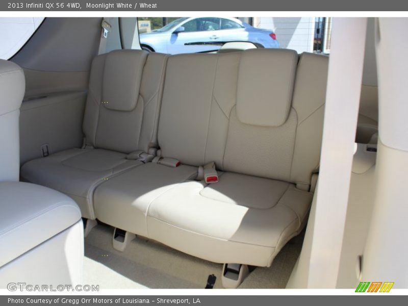 Moonlight White / Wheat 2013 Infiniti QX 56 4WD