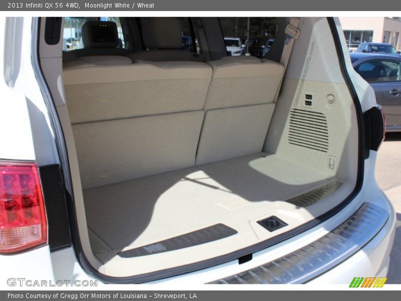 Moonlight White / Wheat 2013 Infiniti QX 56 4WD
