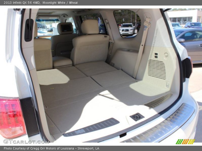 Moonlight White / Wheat 2013 Infiniti QX 56 4WD