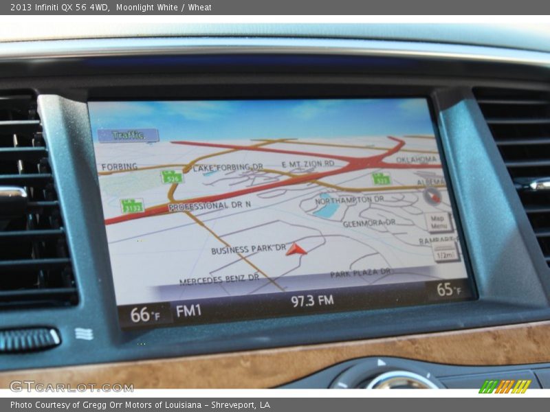 Navigation of 2013 QX 56 4WD