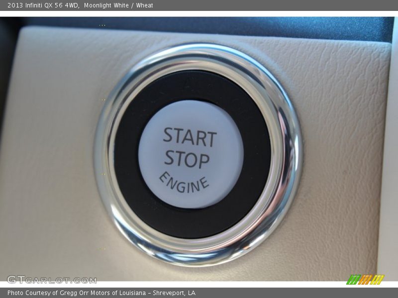 Controls of 2013 QX 56 4WD