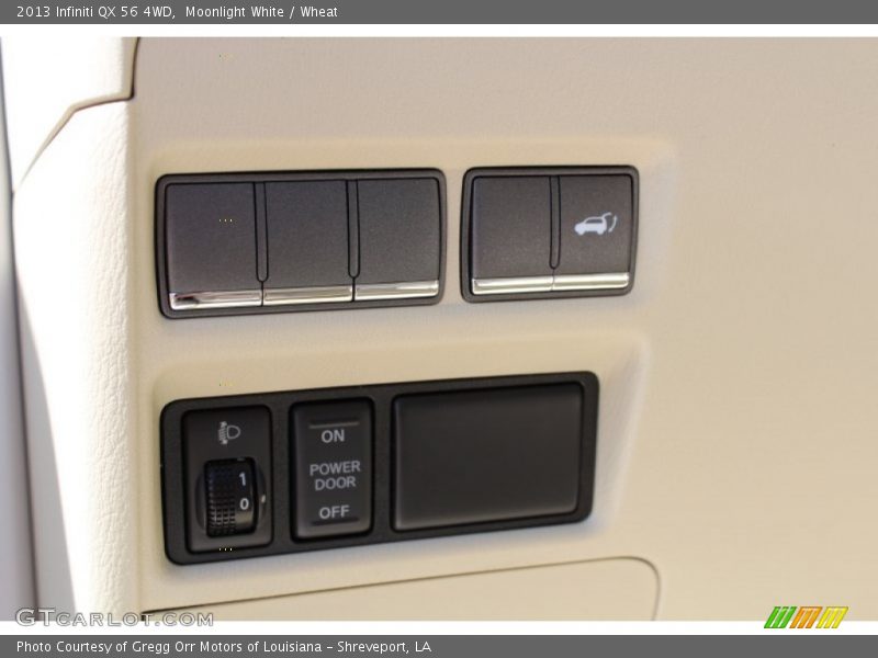 Moonlight White / Wheat 2013 Infiniti QX 56 4WD