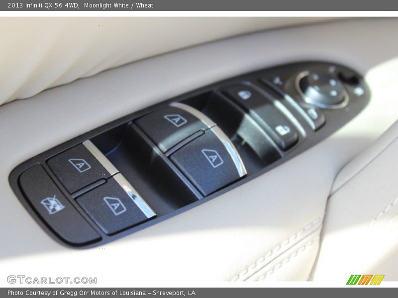 Controls of 2013 QX 56 4WD