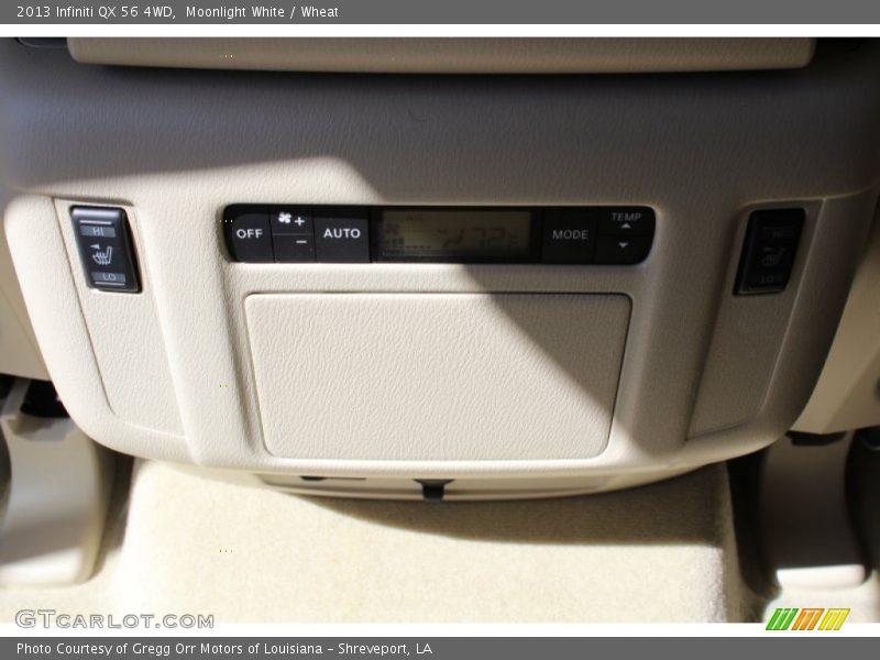 Moonlight White / Wheat 2013 Infiniti QX 56 4WD