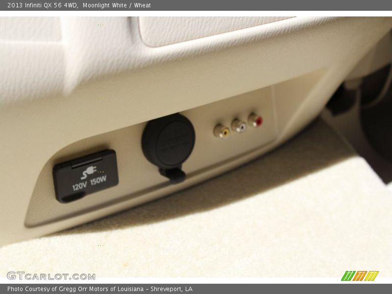 Moonlight White / Wheat 2013 Infiniti QX 56 4WD