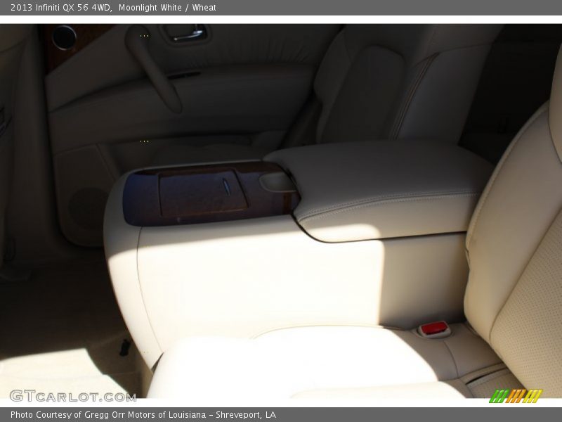 Moonlight White / Wheat 2013 Infiniti QX 56 4WD