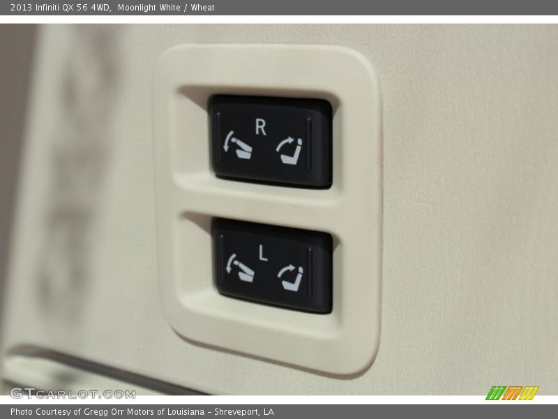 Moonlight White / Wheat 2013 Infiniti QX 56 4WD