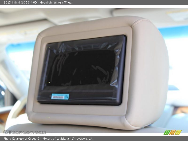 Entertainment System of 2013 QX 56 4WD