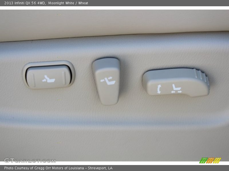 Moonlight White / Wheat 2013 Infiniti QX 56 4WD