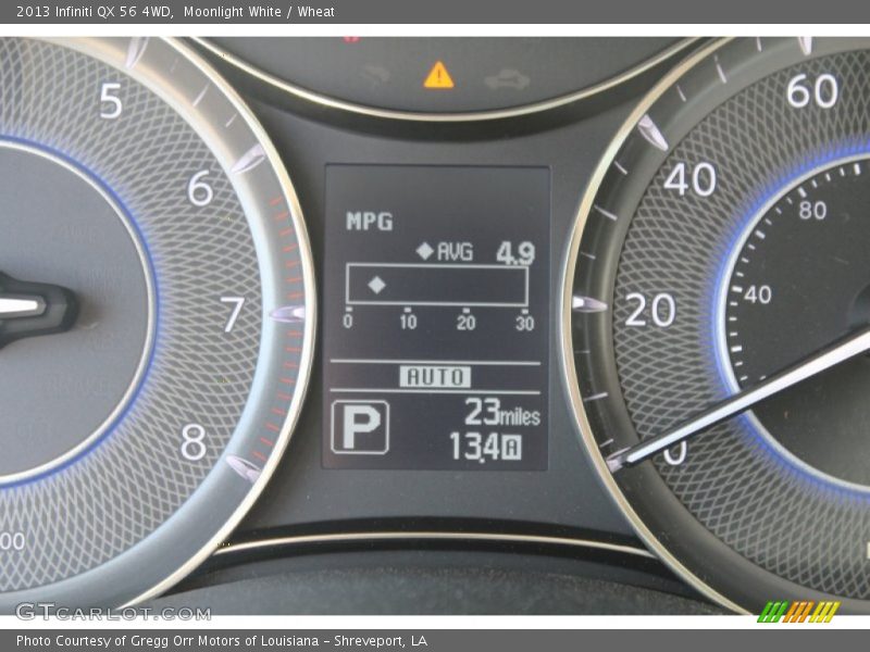 Moonlight White / Wheat 2013 Infiniti QX 56 4WD