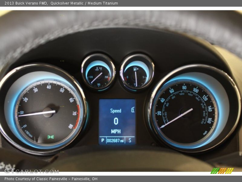 Quicksilver Metallic / Medium Titanium 2013 Buick Verano FWD