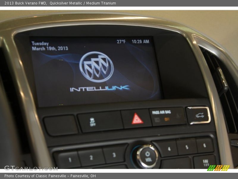 Quicksilver Metallic / Medium Titanium 2013 Buick Verano FWD