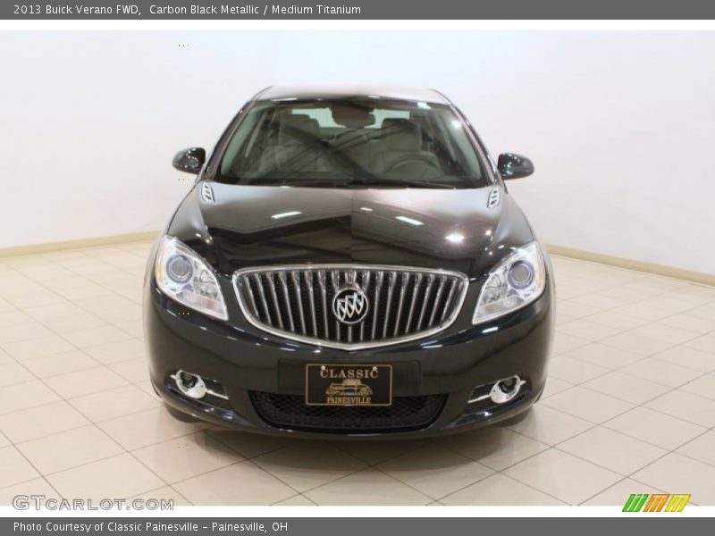 Carbon Black Metallic / Medium Titanium 2013 Buick Verano FWD