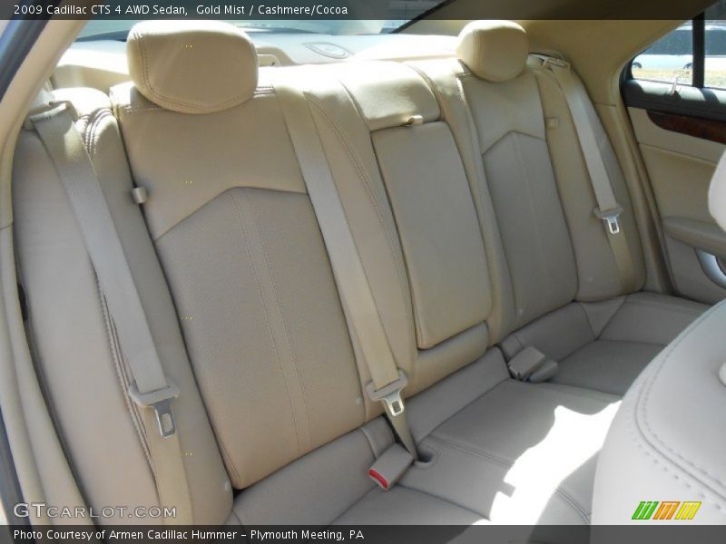 Gold Mist / Cashmere/Cocoa 2009 Cadillac CTS 4 AWD Sedan