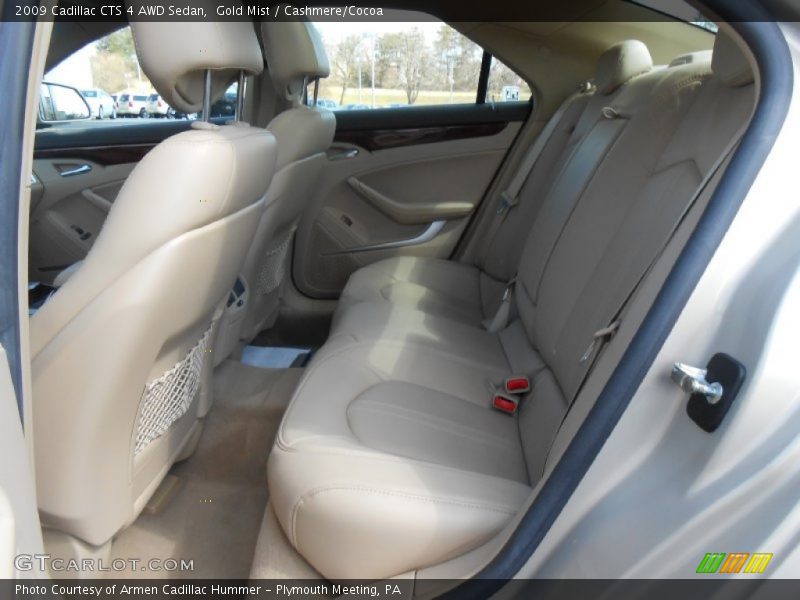 Gold Mist / Cashmere/Cocoa 2009 Cadillac CTS 4 AWD Sedan