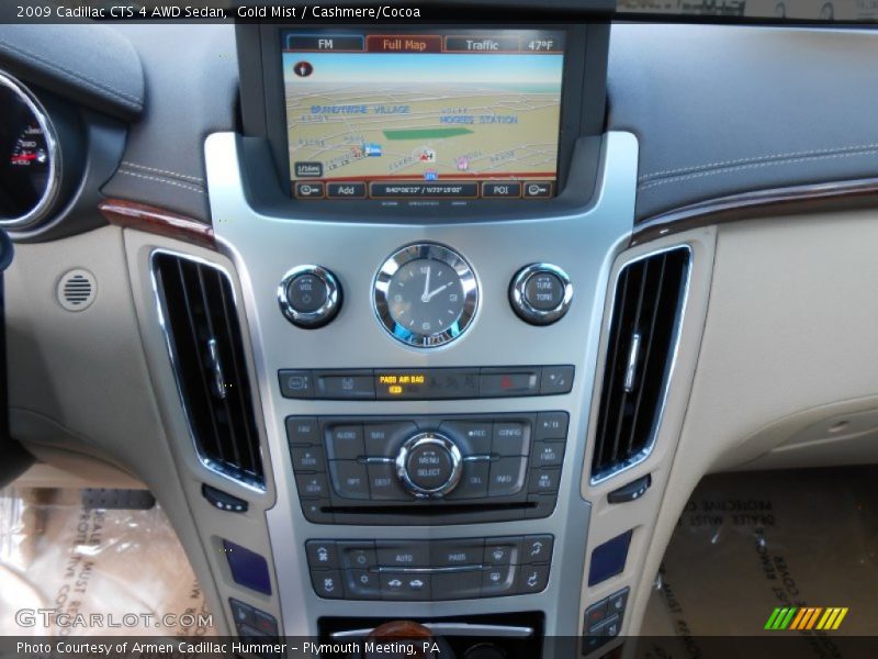 Gold Mist / Cashmere/Cocoa 2009 Cadillac CTS 4 AWD Sedan