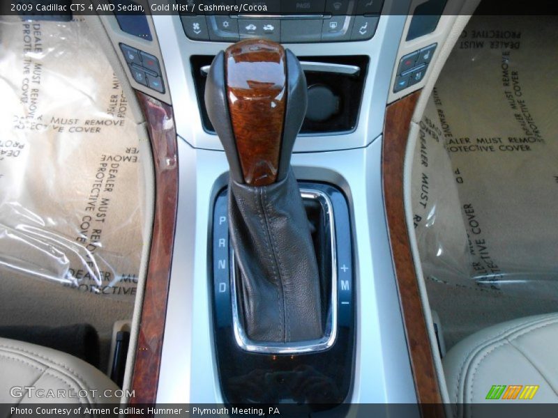 Gold Mist / Cashmere/Cocoa 2009 Cadillac CTS 4 AWD Sedan