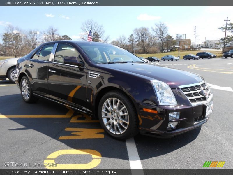 Black Cherry / Cashmere 2009 Cadillac STS 4 V6 AWD