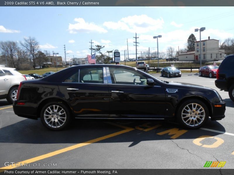 Black Cherry / Cashmere 2009 Cadillac STS 4 V6 AWD