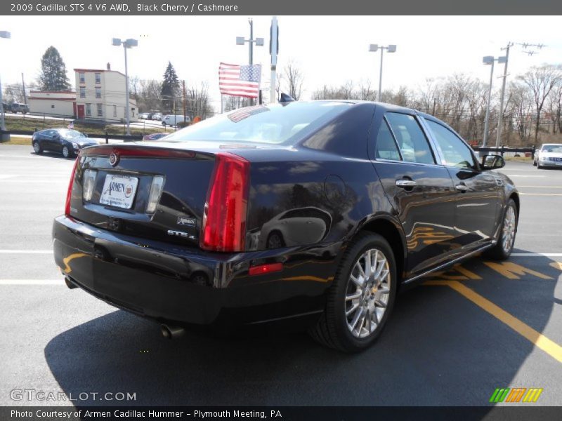 Black Cherry / Cashmere 2009 Cadillac STS 4 V6 AWD