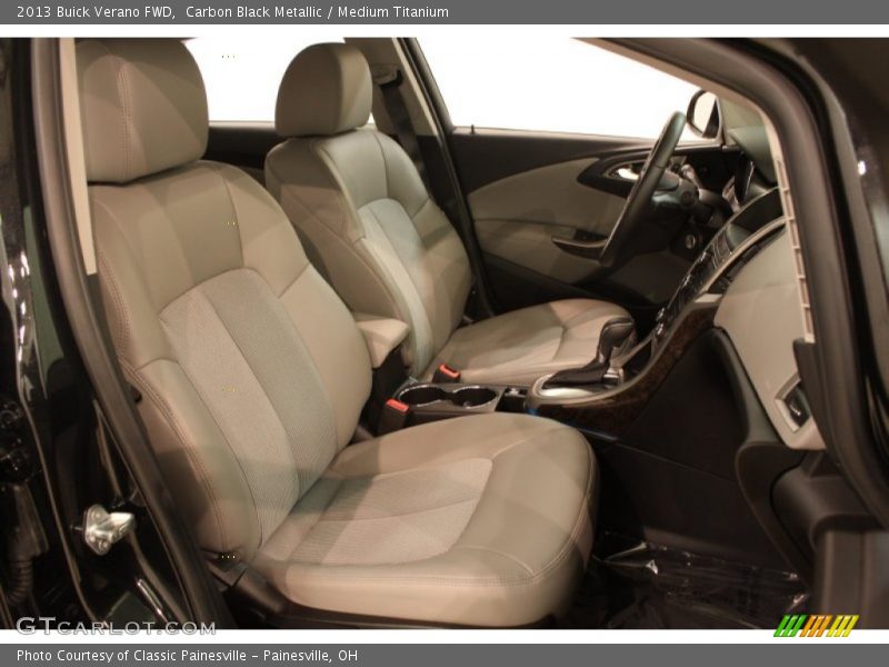 Carbon Black Metallic / Medium Titanium 2013 Buick Verano FWD