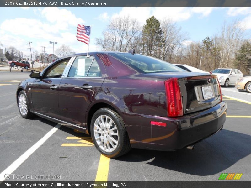 Black Cherry / Cashmere 2009 Cadillac STS 4 V6 AWD