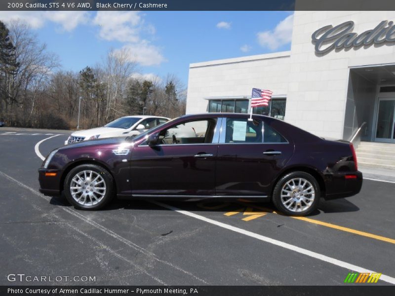 Black Cherry / Cashmere 2009 Cadillac STS 4 V6 AWD