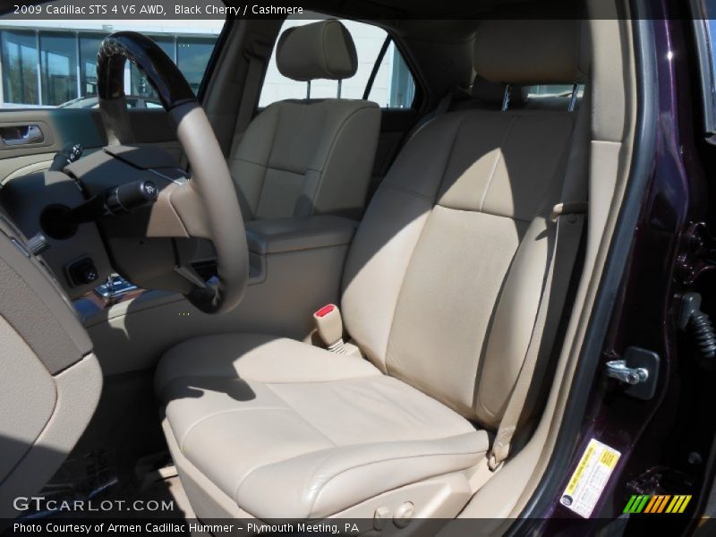 Black Cherry / Cashmere 2009 Cadillac STS 4 V6 AWD