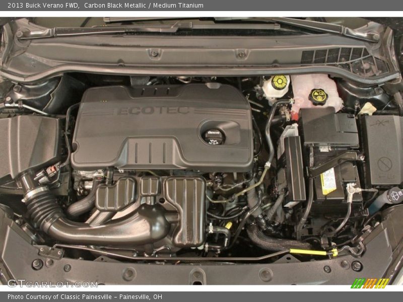 Carbon Black Metallic / Medium Titanium 2013 Buick Verano FWD