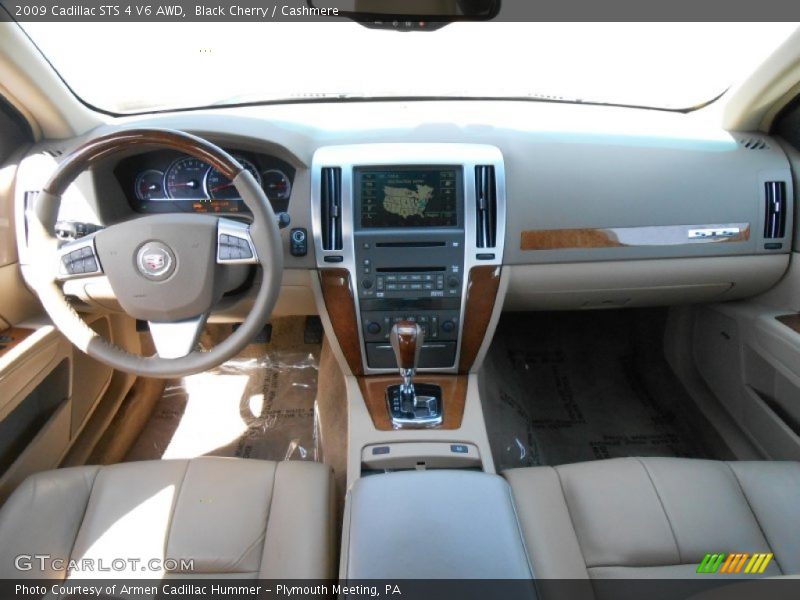Black Cherry / Cashmere 2009 Cadillac STS 4 V6 AWD