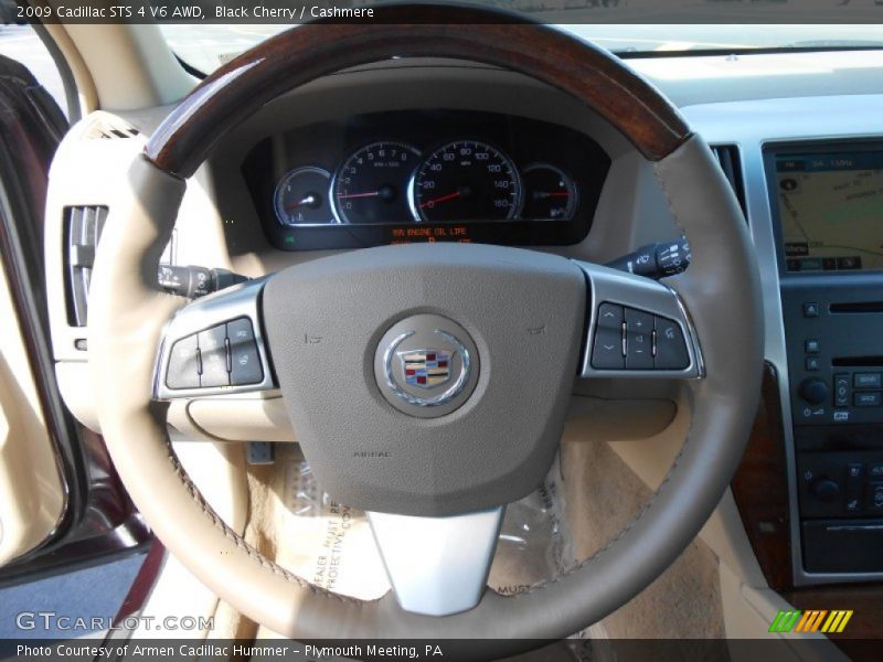 Black Cherry / Cashmere 2009 Cadillac STS 4 V6 AWD