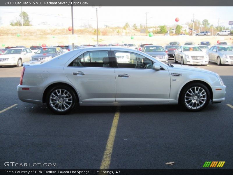 Radiant Silver / Light Gray 2010 Cadillac STS V8