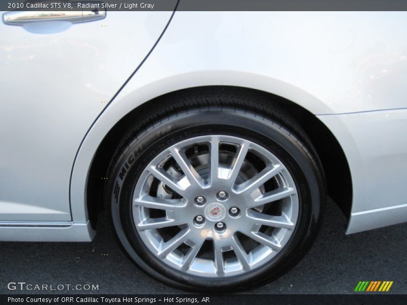 Radiant Silver / Light Gray 2010 Cadillac STS V8