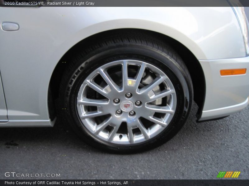 Radiant Silver / Light Gray 2010 Cadillac STS V8