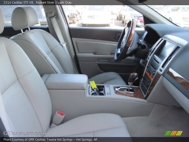 Radiant Silver / Light Gray 2010 Cadillac STS V8