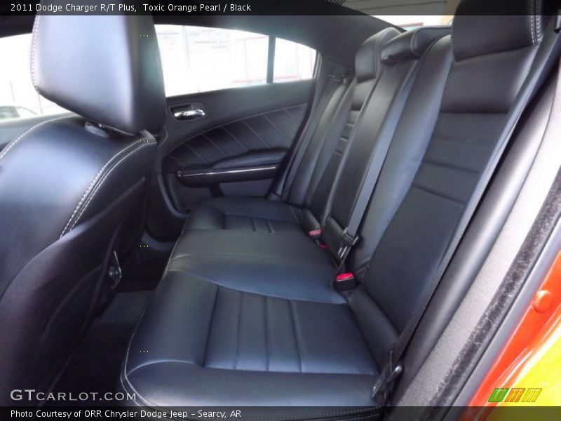 Rear Seat of 2011 Charger R/T Plus