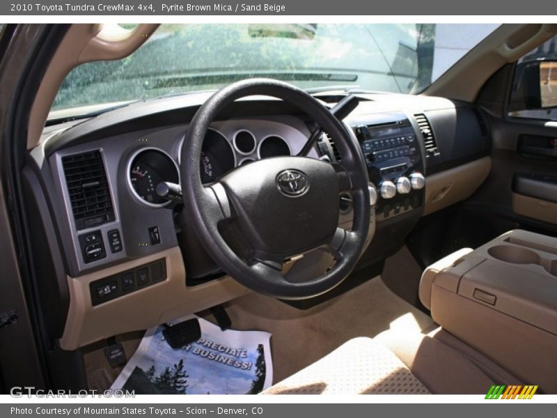 Pyrite Brown Mica / Sand Beige 2010 Toyota Tundra CrewMax 4x4