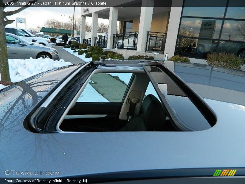 Platinum Graphite / Graphite 2009 Infiniti G 37 x Sedan