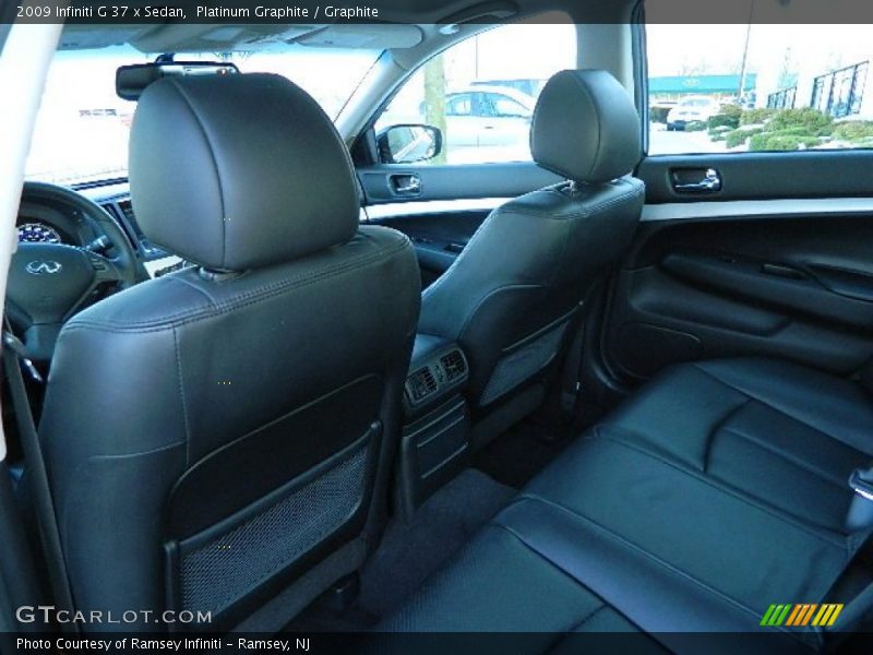 Platinum Graphite / Graphite 2009 Infiniti G 37 x Sedan