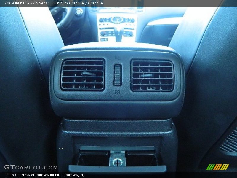 Platinum Graphite / Graphite 2009 Infiniti G 37 x Sedan