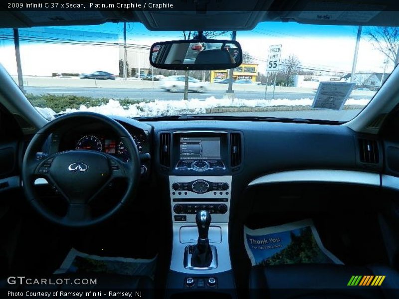 Platinum Graphite / Graphite 2009 Infiniti G 37 x Sedan