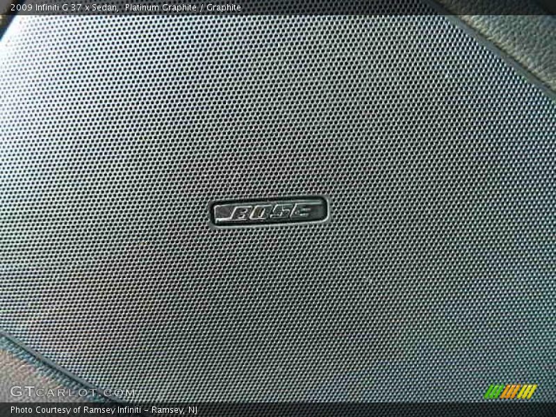 Platinum Graphite / Graphite 2009 Infiniti G 37 x Sedan