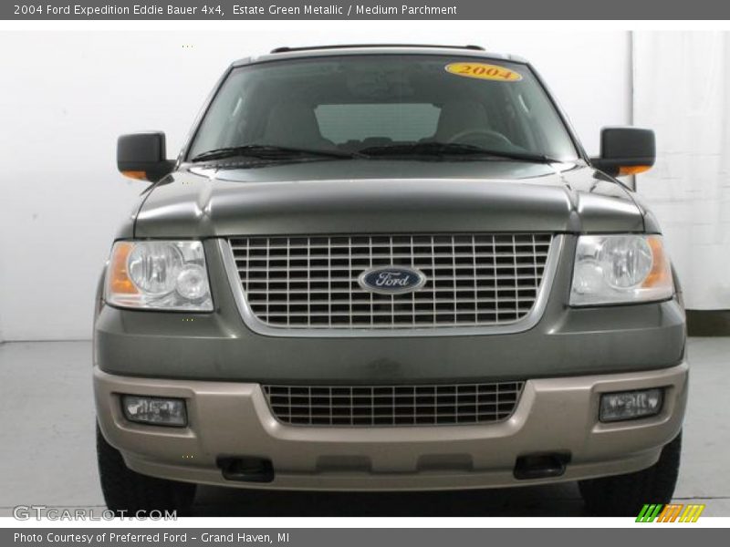 Estate Green Metallic / Medium Parchment 2004 Ford Expedition Eddie Bauer 4x4