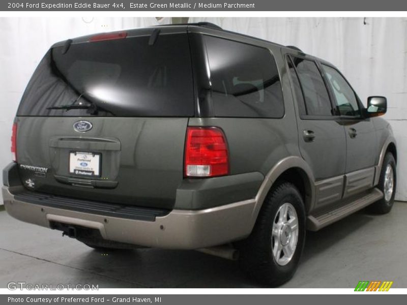 Estate Green Metallic / Medium Parchment 2004 Ford Expedition Eddie Bauer 4x4