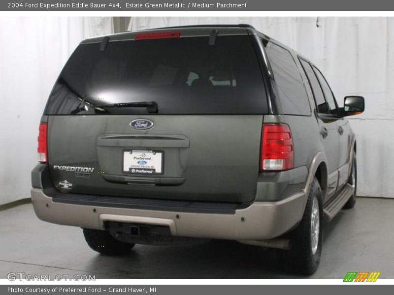 Estate Green Metallic / Medium Parchment 2004 Ford Expedition Eddie Bauer 4x4