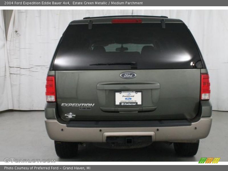 Estate Green Metallic / Medium Parchment 2004 Ford Expedition Eddie Bauer 4x4