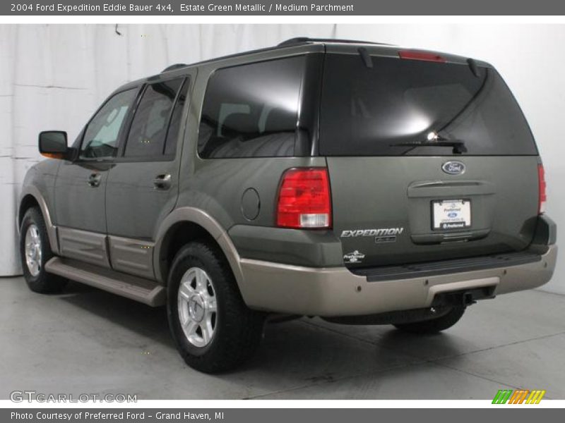 Estate Green Metallic / Medium Parchment 2004 Ford Expedition Eddie Bauer 4x4