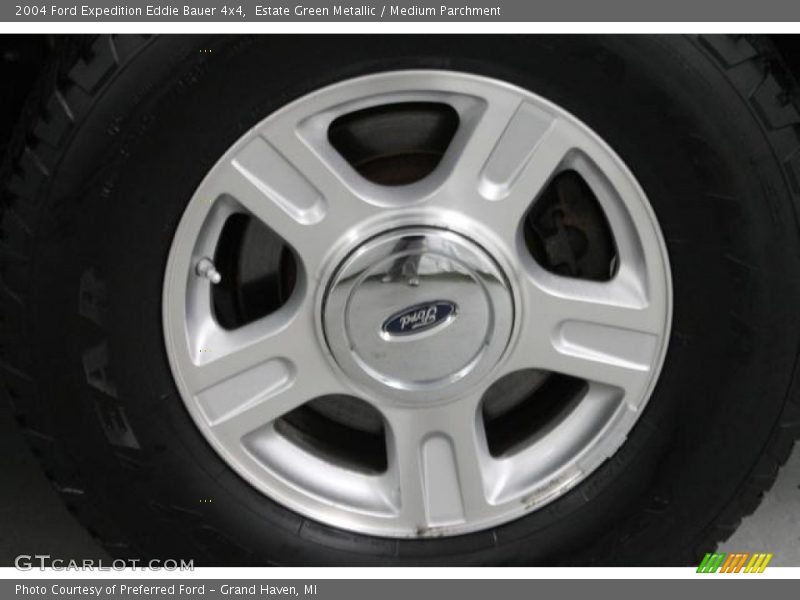 Estate Green Metallic / Medium Parchment 2004 Ford Expedition Eddie Bauer 4x4