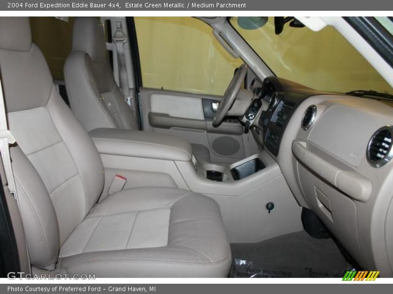 Estate Green Metallic / Medium Parchment 2004 Ford Expedition Eddie Bauer 4x4