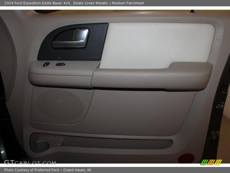 Estate Green Metallic / Medium Parchment 2004 Ford Expedition Eddie Bauer 4x4